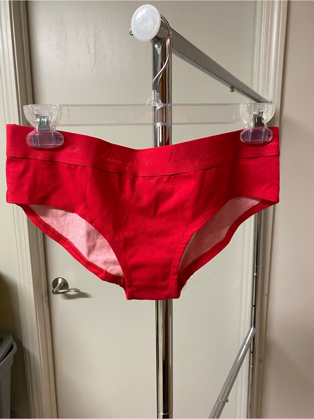 PINK Victoria's Secret ' Red Cotton Briefs